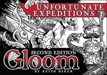 Gloom: Unfortunate Expeditions 2nd Ed. Expansion (image for) Gloom: Unfortunate Expeditions 2nd Ed. Expansion